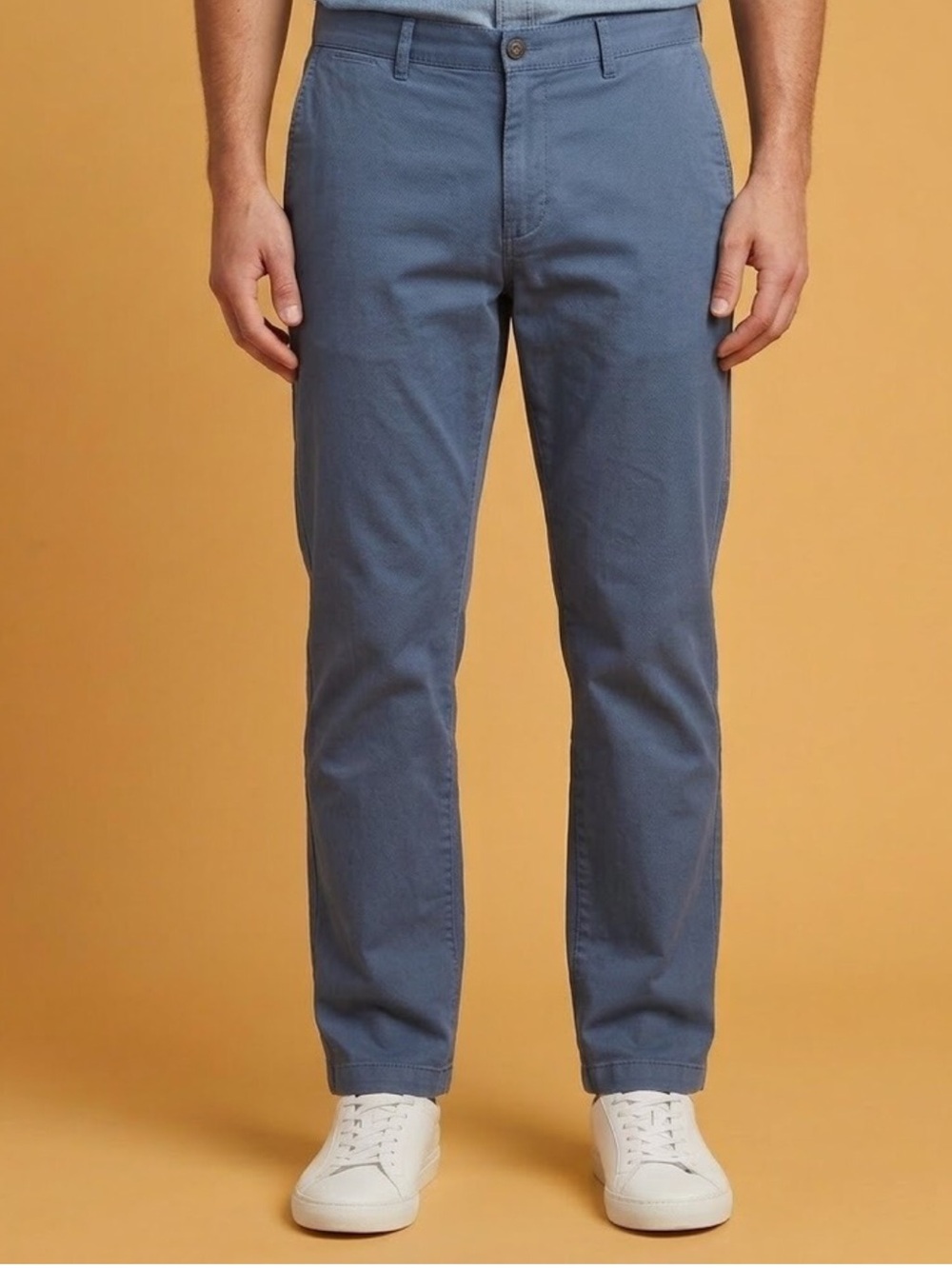 Express Men's Skinny Chino Pants in Slate Blue 🔵 Size 33X30